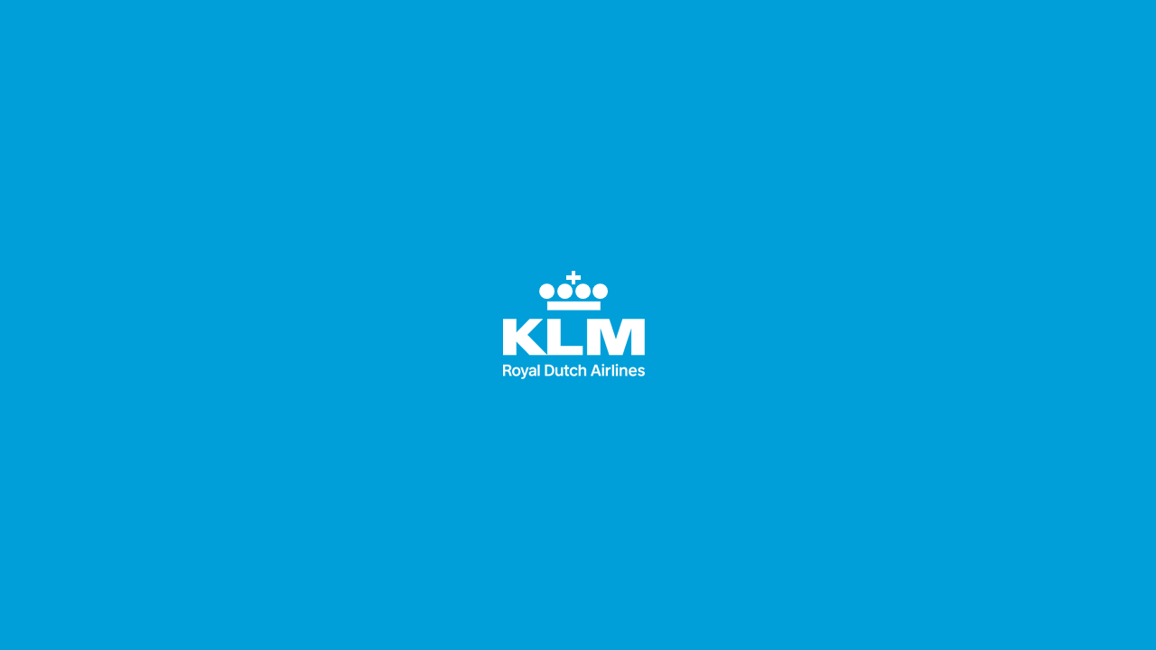 Outro slide - KLM