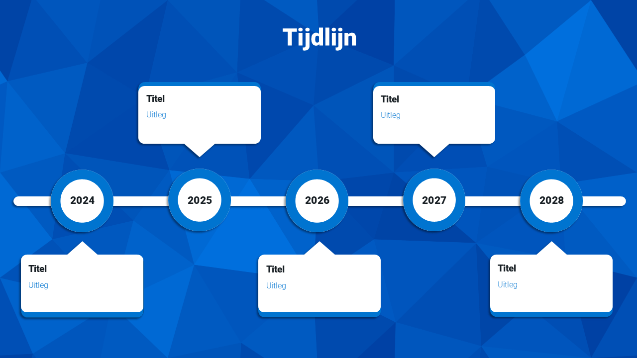 Slidebuilder AFAS - Tijdlijn